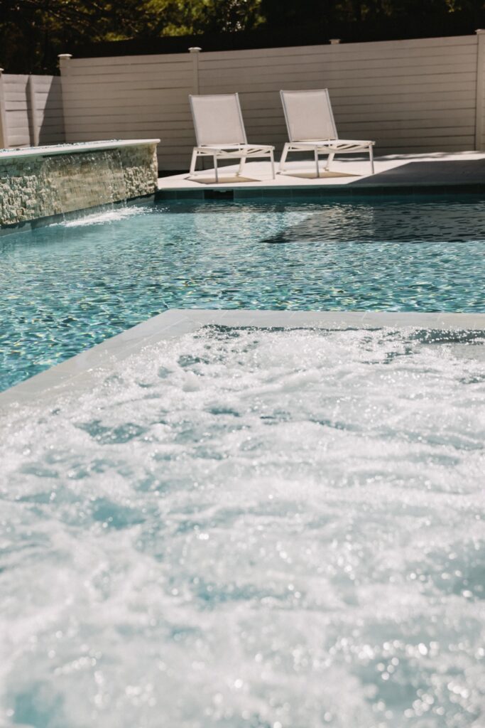 Ready to use residential pool and spa