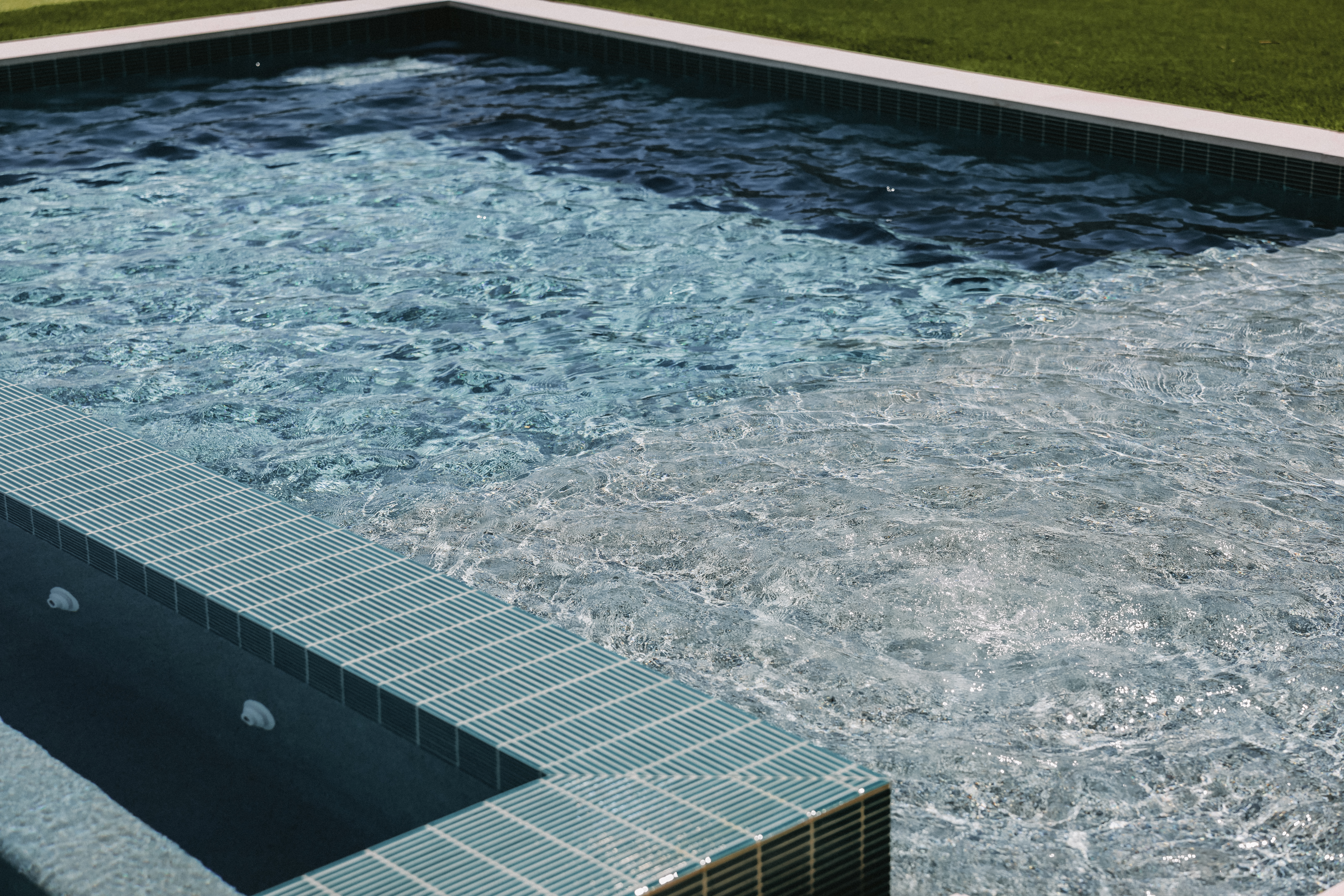 WaterColor pool detail maintained by Premier Pool Care 30A