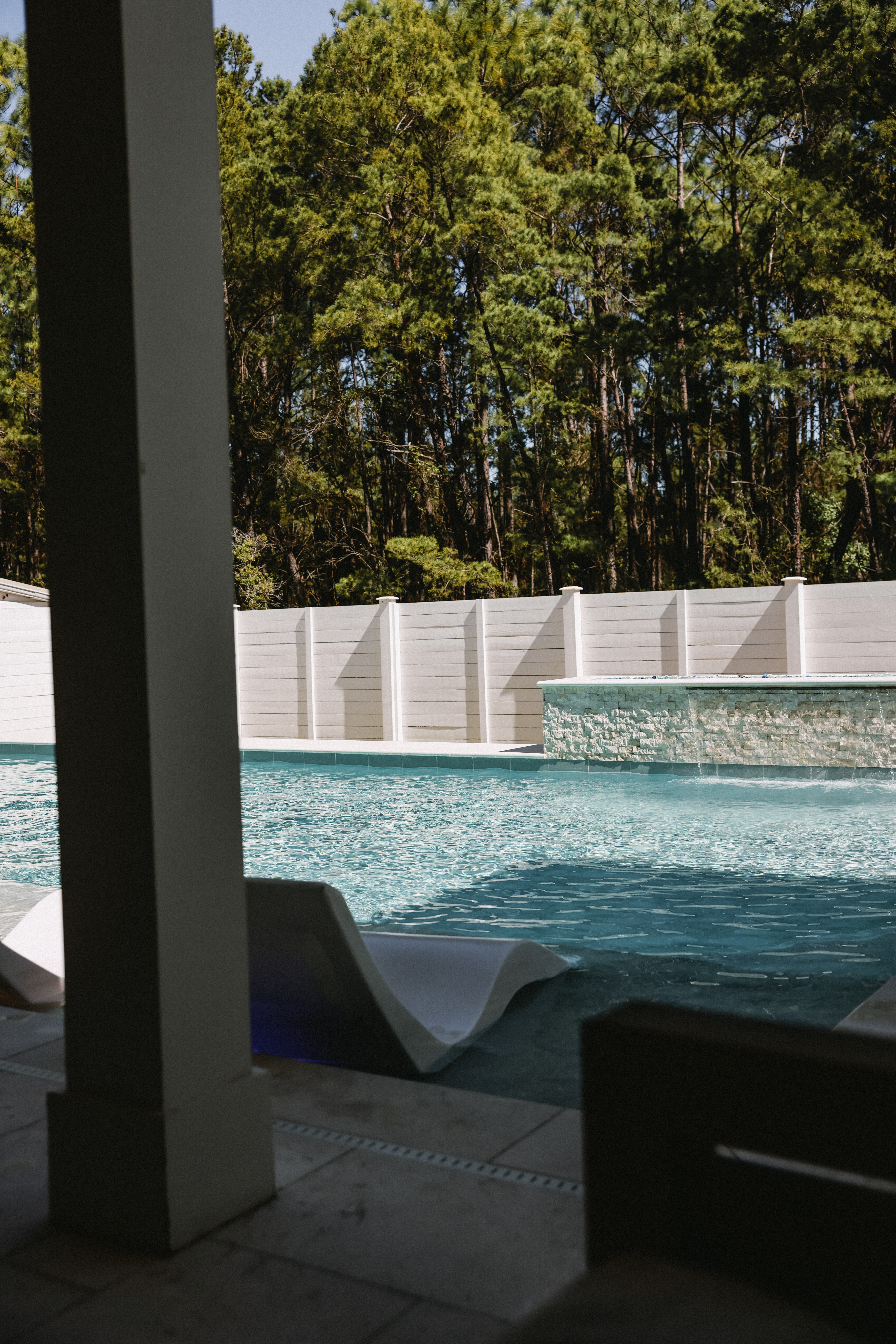 Grayton Beach pool water detail maintained by Premier Pool Care 30A