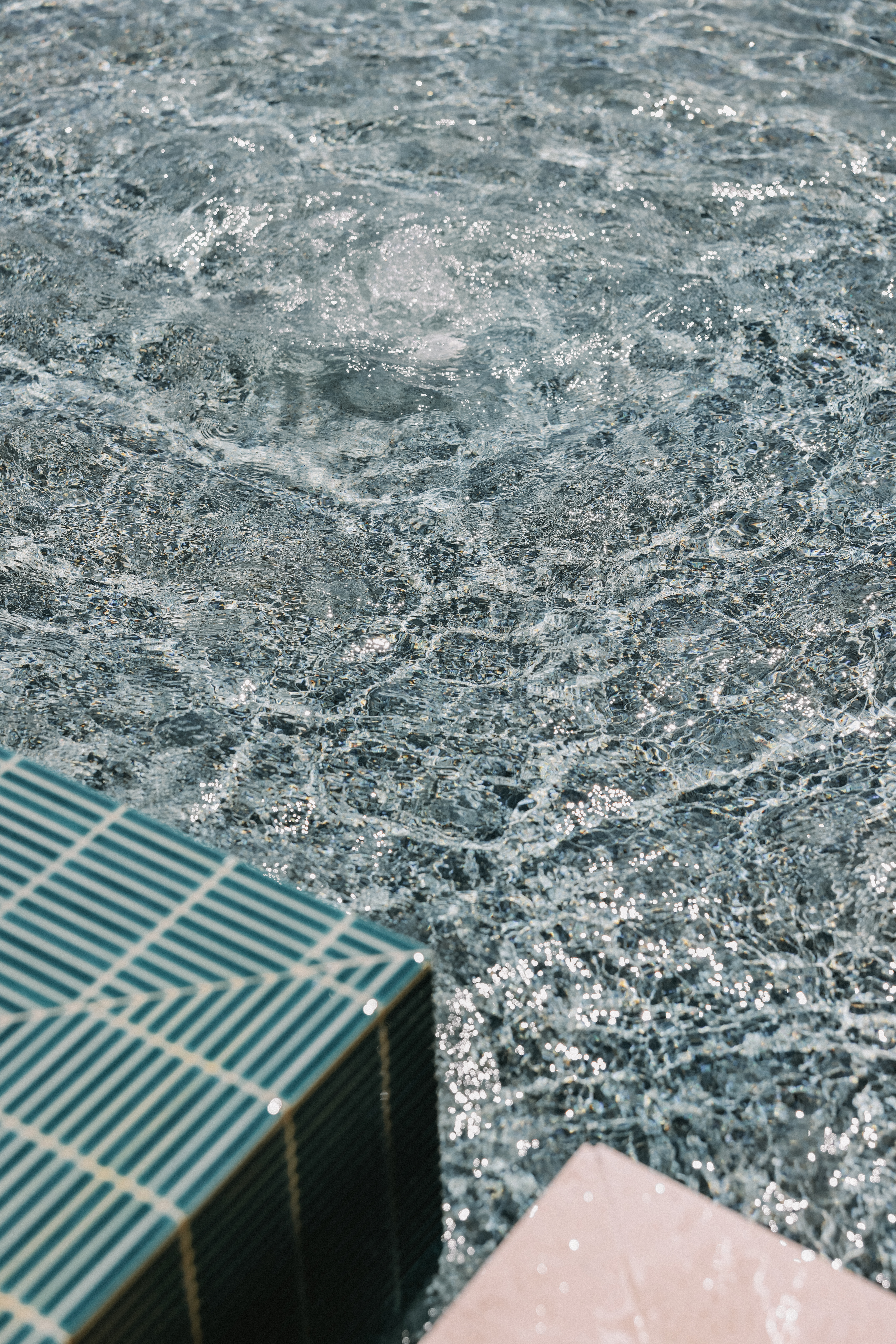 Santa Rosa Beach pool care with clean water and tile detail